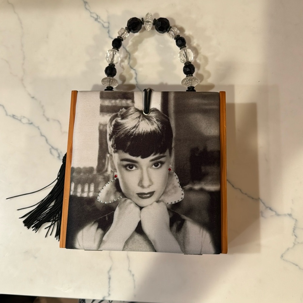 Audrey Hepburn Cigar Box Purse
